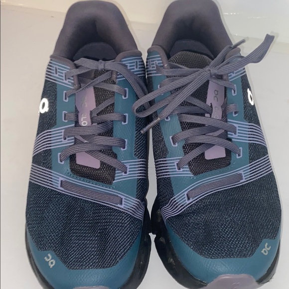 On Cloud Go Blue & Black Women’s Glacier Running Shoe - Picture 7 of 11